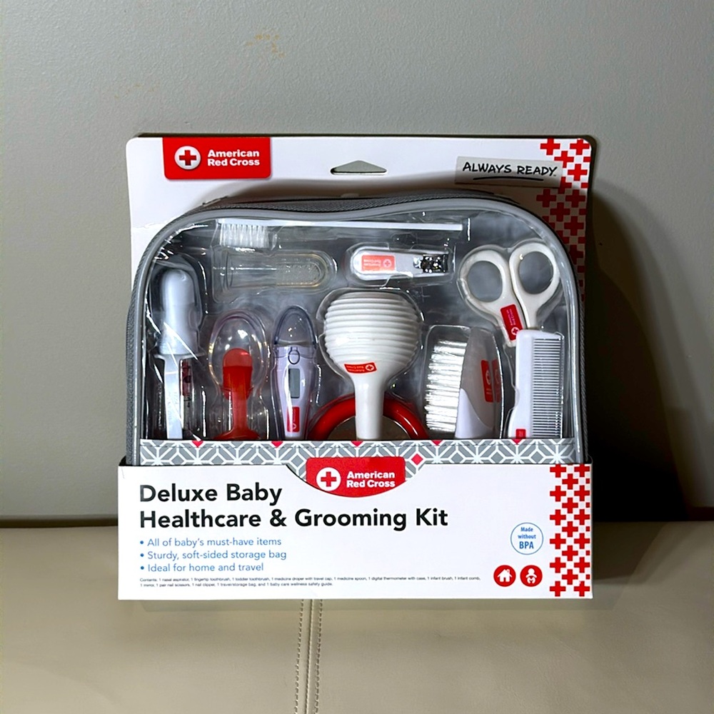 American Red Cross Deluxe Health and Grooming Kit. Brand new, never opened.